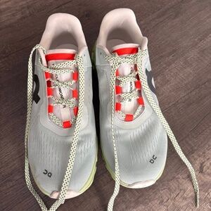OnCloud Cloudmonster running shoe sz 8, worn twice inside my gym.